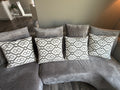 Set of 2 Modern Decorative Pillow Covers | Soft Cushion Covers | Hidden Zipper | Free Shipping