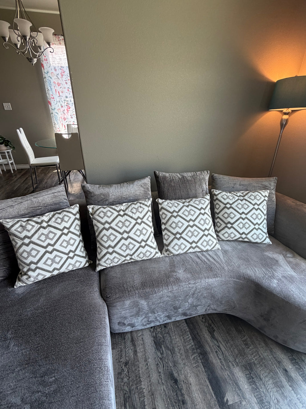 Set of 2 Modern Decorative Pillow Covers | Soft Cushion Covers | Hidden Zipper | Free Shipping