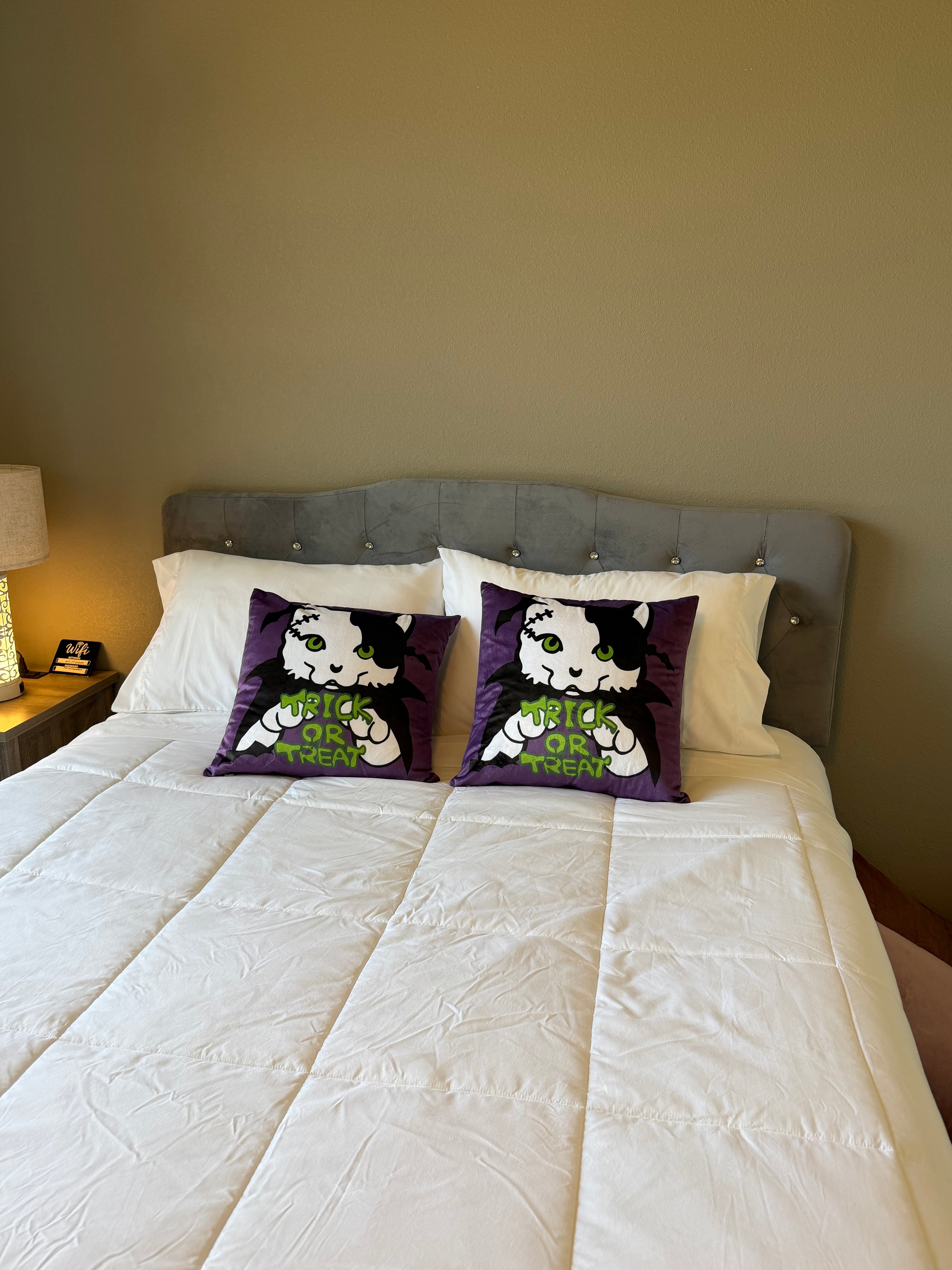 Halloween Pumpkin Pillow Covers Set of 2 – 18x18 Inch