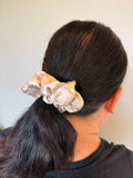 3-Pack Satin Hair Scrunchies – Soft Elastic Ponytail Holders for Women & Girls (3.5cm / 5cm)