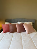 Luxury Decorative Throw Pillow Cover Set of 4 – Soft Plush Cushion Covers 18x18 Inch